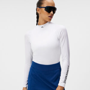 J.Lindeberg Asa Soft Compression Top Wit – Bild 3
