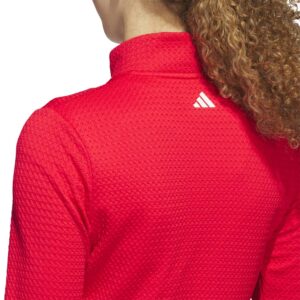 Adidas Women's Ultimate365 Textured Jacket Pure Ruby Red – Bild 3