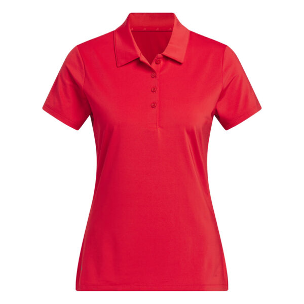 Adidas Ultimate365 Solid Short Sleeve Poloshirt Pure Ruby Red