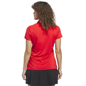 Adidas Ultimate365 Solid Short Sleeve Poloshirt Pure Ruby Red – Bild 2