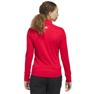 Adidas Women's Ultimate365 Textured Jacket Pure Ruby Red – Bild 4