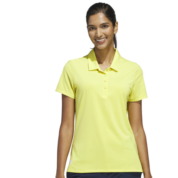 Adidas Ultimate365 Solid Short Sleeve Poloshirt Pure Sulfur