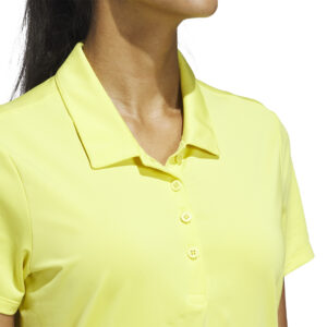 Adidas Ultimate365 Solid Short Sleeve Poloshirt Pure Sulfur – Bild 4