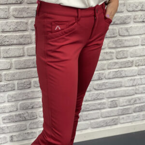 Alberto Jana Stretch Energy Damesbroek Dark Red - Afbeelding 2