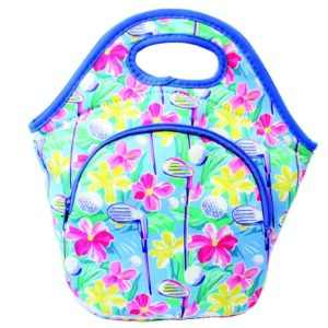 CBFModa Neoprene Lunchbag Floral Clubs