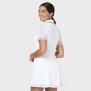 Original Penguin Short Sleeve Veronica Dress Bright White – Bild 3