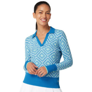 Original Penguin Lattice Jacquard Sweater - Afbeelding 2
