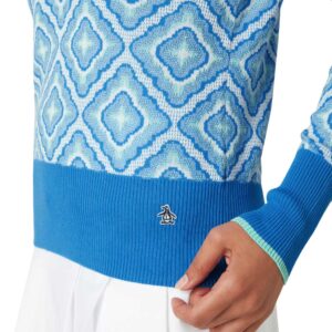 Original Penguin Lattice Jacquard Sweater - Afbeelding 4