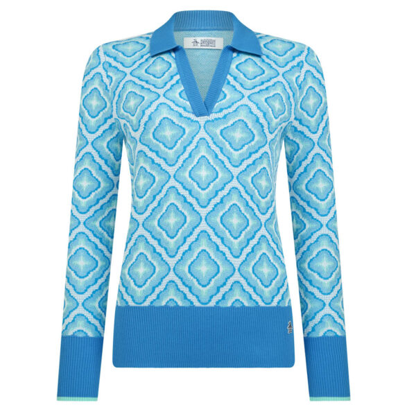 Original Penguin Lattice Jacquard Sweater