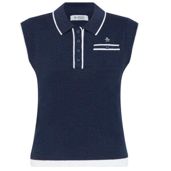 Original Penguin Waist Length Sweater Top
