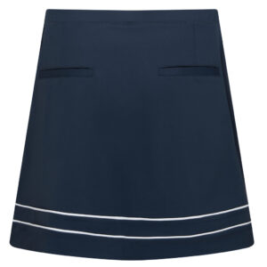 Original Penguin Colour Block Skort With Pleats Black Iris Blauw - Afbeelding 5