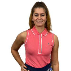 Original Penguin Sleeveless Veronica Polo Sunkissed Care