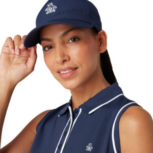 Original Penguin Sleeveless Veronica Polo Black Iris (blauw) - Afbeelding 2