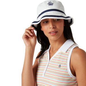 Original Penguin Ribbed Fine Line Stripe Polo - Afbeelding 2