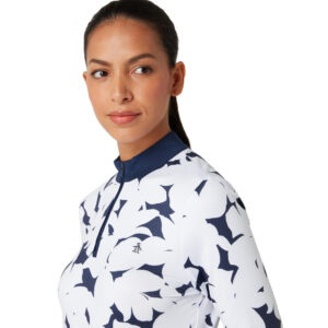 Original Penguin Riviera Floral Sun Protection Longsleeve - Afbeelding 4