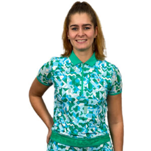 Original Penguin Polo with Mesh Sleeves Emerald