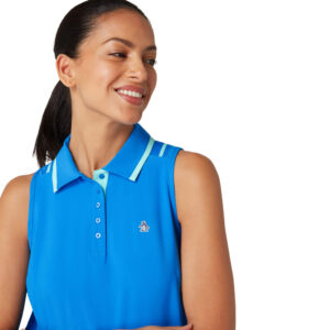 Original Penguin Woven Waist Length Colour Block Polo - Afbeelding 4