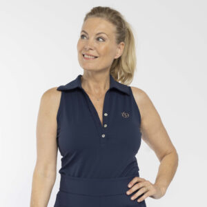 PAR69 Bardot Top Dark Navy