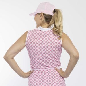 PAR69 Bingo Polo Pink Red 69 Print - Afbeelding 2