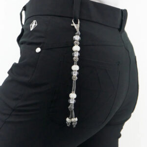 Crystal beaded golf score counter silver – Bild 2
