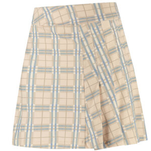 Benji Skirt Check Print Sand