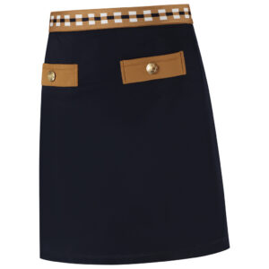PAR69 Bucci Skirt Dark Navy Camel