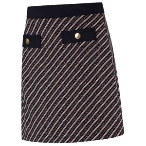 PAR69 Bucci Skirt Dark Navy Par Print