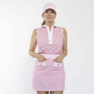 PAR69 Bingo Polo Pink Red 69 Print - Afbeelding 3