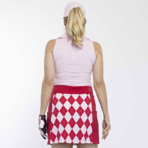 PAR69 Blair Skirt Red Pink Print – Bild 3
