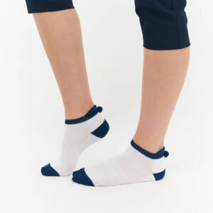 Navy 3-pack Pom Pom Socks – Bild 3