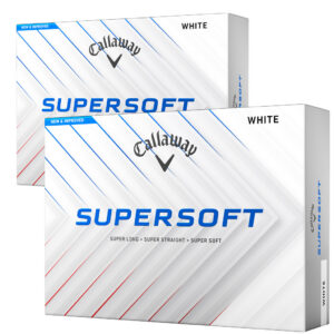 Callaway Supersoft White 2 PACK