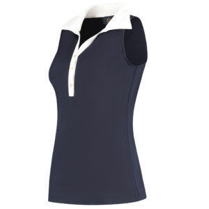 PAR69 Bardot Top Dark Navy