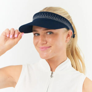 Surprizeshop Crystal Visor with Ballmarker Navy – Bild 2