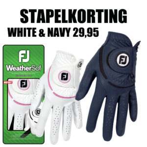 Footjoy Weathersof gloves 2 stuks stapelkorting