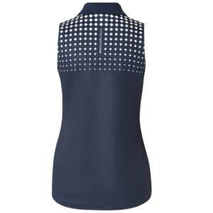 Cross Sportswear Fade Mouwloos Poloshirt - Afbeelding 2