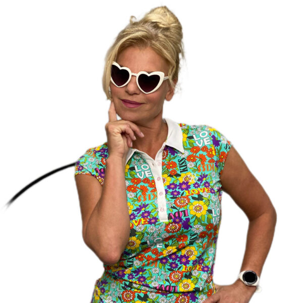 Chiberta Adele Poloshirt Cap Mouw