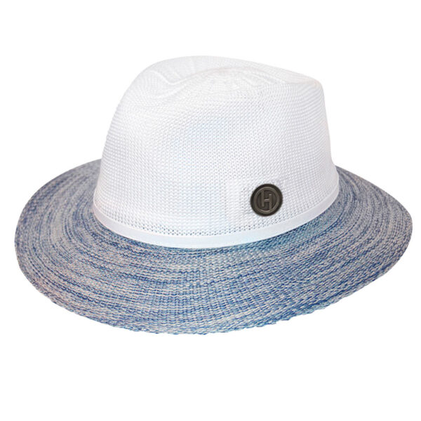 House of Ord Aston Fedora Dameshoed White Blue