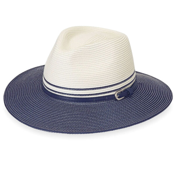 House of Ord Bella Fedora Ivory Navy