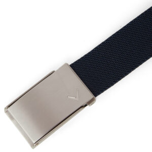 Callaway New Solid Webbed Ladies Belt Peacoat - Afbeelding 2