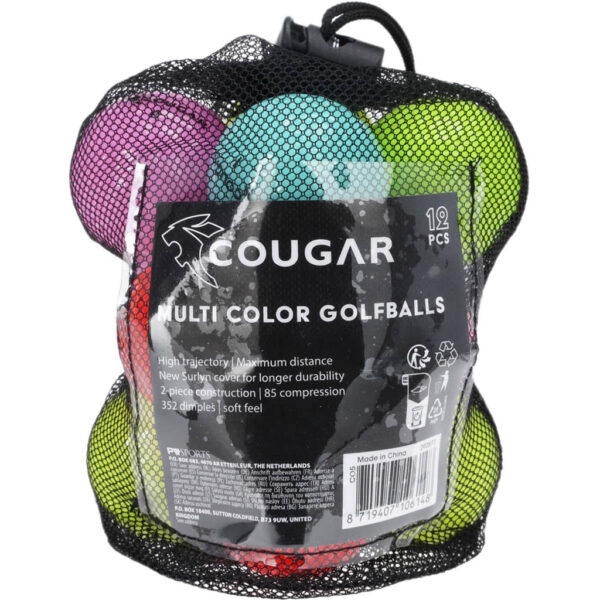 Cougar Golfballen 12-pack Mixed Color