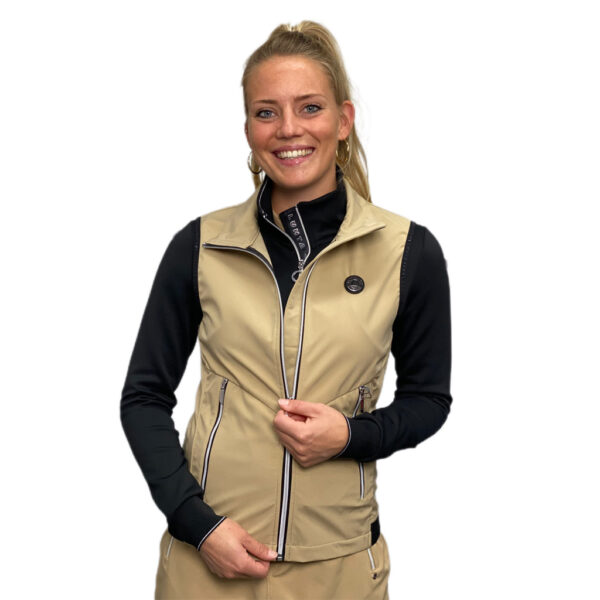 Luhta Edele Windjack Bodywarmer Camel