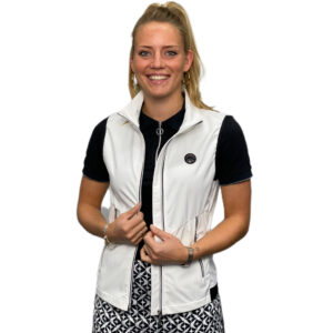 Luhta Edele Windjack Bodywarmer Wit – Bild 3