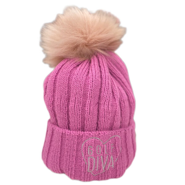 Golfdiva Beanie Elsi Pink