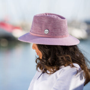 House of Ord Aston Fedora Dameshoed Old Rose Pink - Afbeelding 2