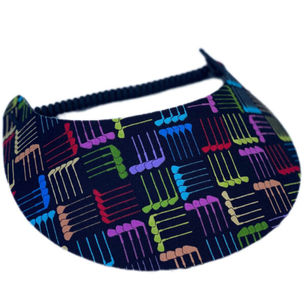 Foam Visor Black Fantasy