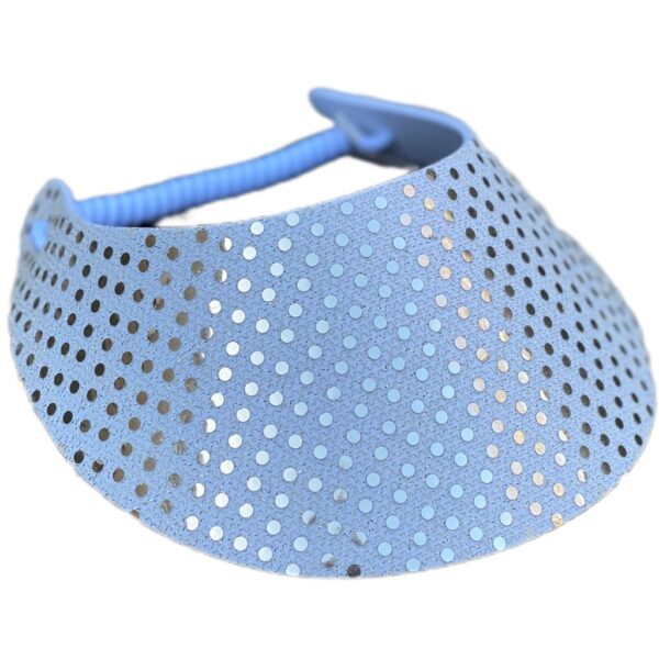 Foam Visor Creme Bling