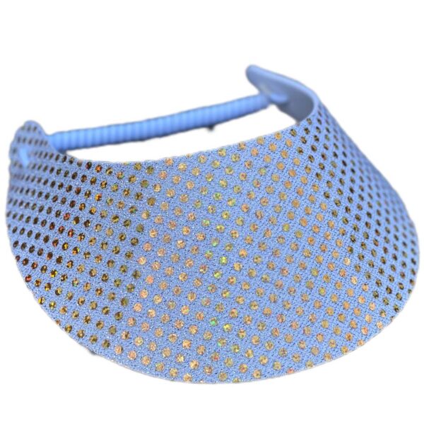 Foam Visor Gold Bling