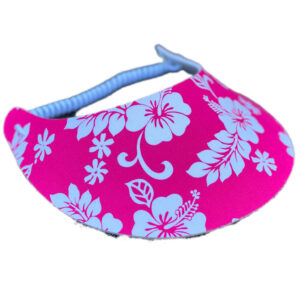Foam Miracle Visor Pink Flowers