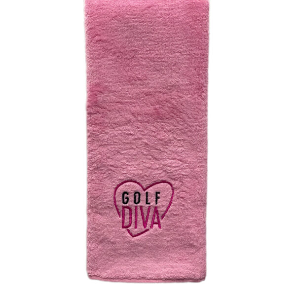 Golfdiva Towel Pink
