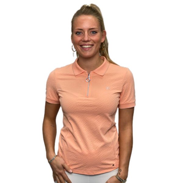 Luhta Iihola Poloshirt Zalm
